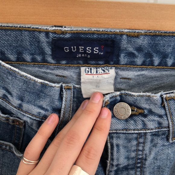 Vintage Guess Mini Flare Jeans - Picture 2 of 5